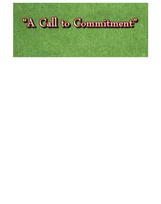 A Call to Commitment